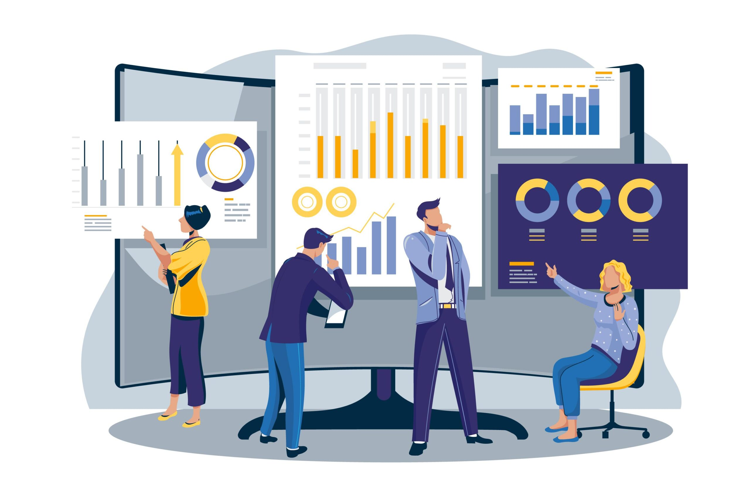 Data analytics illustration
