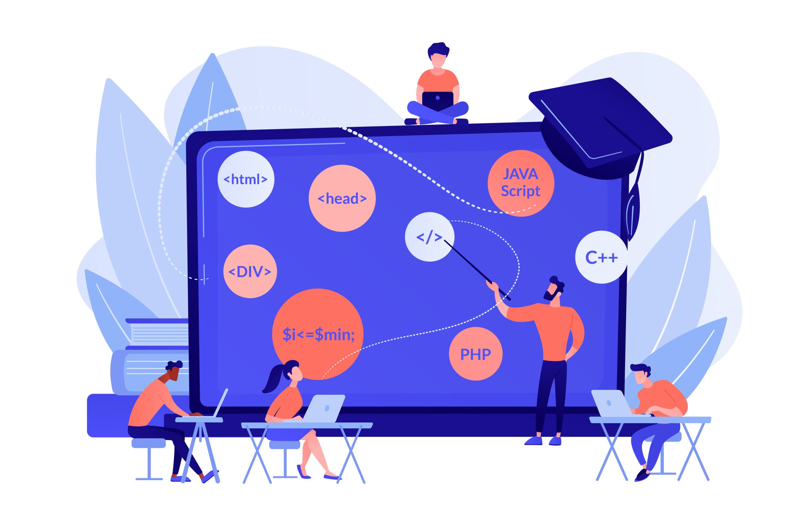 PHP Laravel illustration