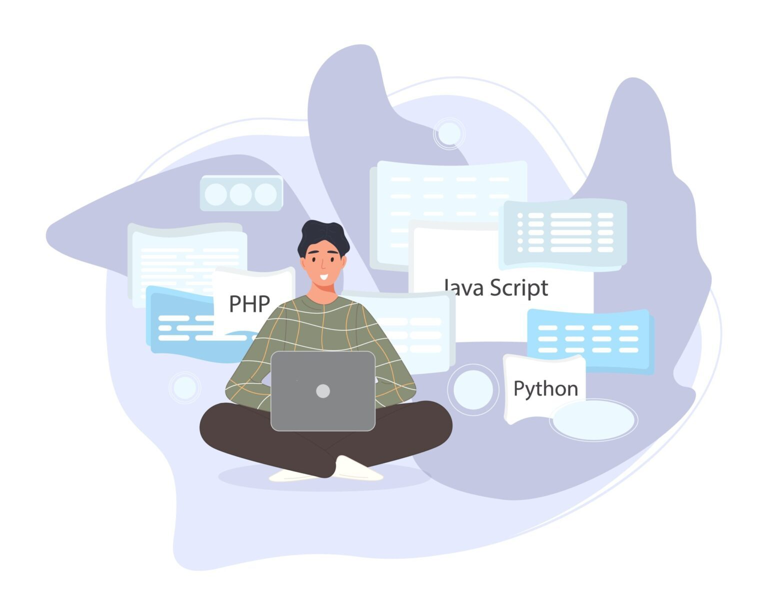 Python code adventures illustration